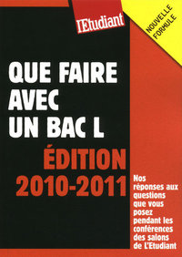 Que faire avec un BAC L 2010-2011