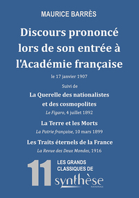 Discours prononcé à l’Académie française