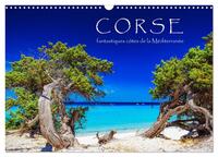 Corse - fantastiques côtes de la Méditerranée (Calendrier mural 2027 DIN A3 vertical), CALVENDO calendrier mensuel