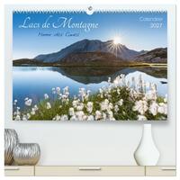 Lacs de montagne. Miroir des cimes (Calendrier mural haut de gamme 2027 DIN A2 vertical), CALVENDO calendrier mensuel
