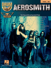 AEROSMITH :  DRUM PLAY-ALONG VOLUME 26 - RECUEIL + CD