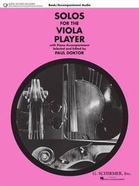 SOLOS FOR THE VIOLA PLAYER - BOOK/CD +CD