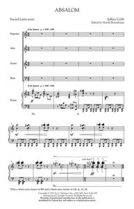 JEFFREY COBB: ABSALOM CHANT