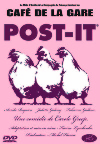 POST IT - DVD  CAFE DE LA GARE