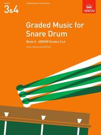GRADED MUSIC FOR SNARE DRUM - BOOK 2 GRADES 3-4