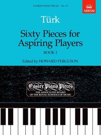 DANIEL GOTTLOB TURK: SIXTY PIECES FOR ASPIRING PLAYERS BOOK 1 PIANO