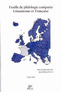 FEUILLE DE PHILOLOGIE COMPAREE LITUANIENNE ET FRANCAISE. TOME VIII