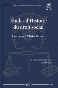 ETUDES D'HISTOIRE DU DROIT SOCIAL