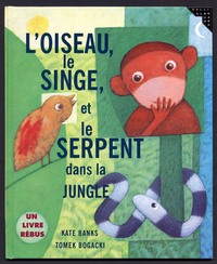 L'oiseau, le singe et le serpent dans la jungle