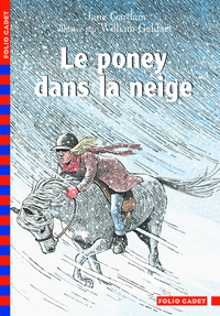 Le poney dans la neige