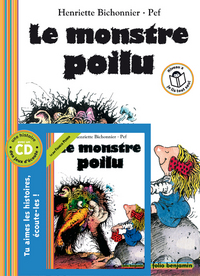 LE MONSTRE POILU (LIVR-CD)