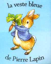 MON TOUT PREMIER LIVRE EN TISSU PIERRE LAPIN