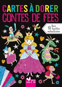 Cartes à dorer - Contes de fées