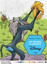 Coloriages mystères Disney - Les Grands classiques