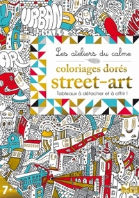 Coloriages dorés - Street Art