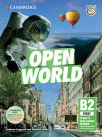 OPEN WORLD FIRST STUDENT'S BOOK PACK (SB WO ANSWERS W ONLINE PRACTICE AND WB WO ANSWERS W AUDIO DOWN