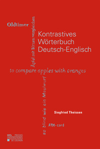 KONTRASTIVES WORTERBUCH DEUTSCH-ENGLISCH