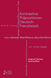 KONTRASTIVE PRAPOSITIONEN DEUTSCH-FRANZOSISCH