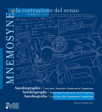 Mnemosyne o la costruzione del senso n° 13 – 2020