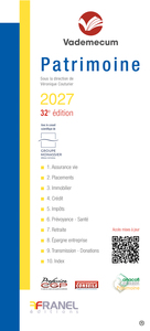 Vademecum du patrimoine 2027    32e édition