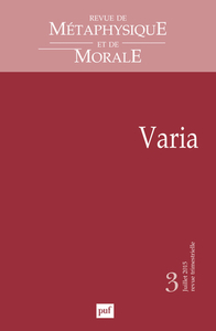 RMM 2015, n° 3