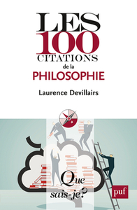 LES 100 CITATIONS DE LA PHILOSOPHIE QSJ 4016