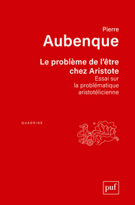 Le problème de l'être chez Aristote