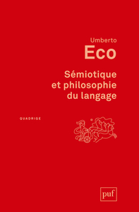 SEMIOTIQUE ET PHILOSOPHIE DU LANGAGE