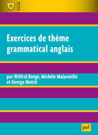 EXERCICES DE THEME GRAMMATICAL ANGLAIS