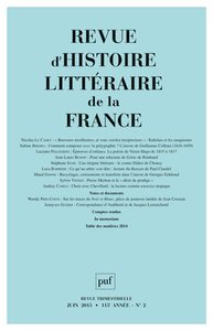 RHLF 2015, n° 2