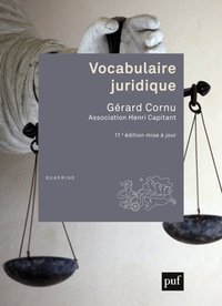 vocabulaire juridique (11ed)