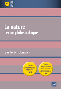 La nature. Leçon philosophique