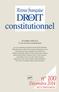 RFDC 2014, n° 100