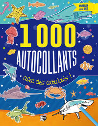 ANIMAUX DE LA MER 1000 AUTOCOLLANTS AVEC DES ACTIVITES