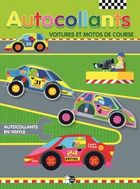 AUTOCOLLANTS VOITURES ET MOTOS DE COURSE