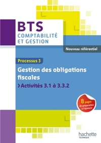 P3 GESTION DES OBLIGATIONS FISCALES BTS CG ED 2015