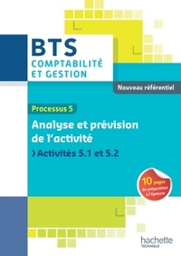 P5 ANALYSE ET PREVISION DE L'ACTIVITE BTS CG ED 2015