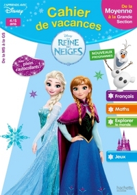 CAHIER DE VACANCES LA REINE DES NEIGES DE LA MS A LA GS