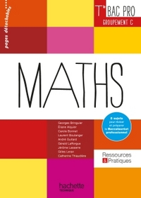 Mathématiques - Ressources et Pratiques Tle Bac Pro Tertiaire, Pochette de l'élève