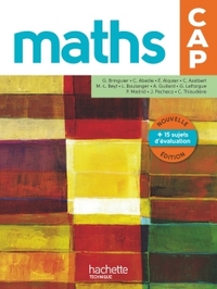 Mathématiques CAP, Livre de l'élève