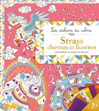 STRASS CHEVAUX ET LICORNES - BOITE AVEC ACCESSOIRES