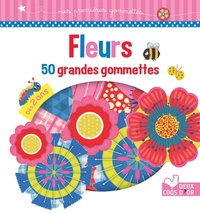 Fleurs - 50 grandes gommettes