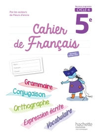 Cahier de français 5e, Cahier d'activités