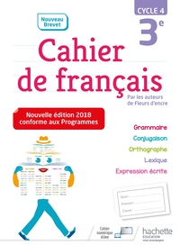Cahiers de Français 3e, Cahier d'activités