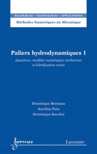 Paliers hydrodynamiques 1