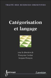 Catégorisation et langage