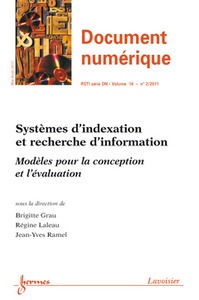 SYSTEMES D'INDEXATION ET RECHERCHE D'INFORMATION MODELES POUR LA CONCEPTION ET L'EVALUATION DOCUMENT