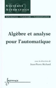 Algèbre et analyse pour l'automatique