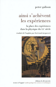 AINSI S'ACHEVENT LES EXPERIENCES