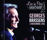 GEORGES BRASSENS LIVE IN PARIS (3 NOVEMBRE 1961)